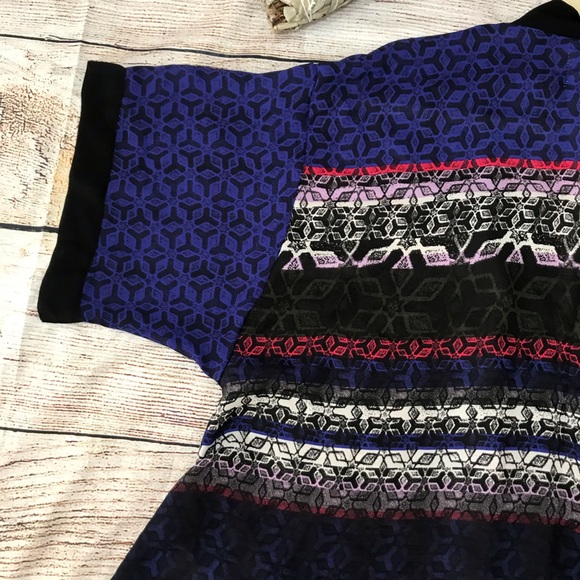 ⚡️SOLS⚡️Silence + Noise Shawl Kimono Cardigan Blue - Picture 10 of 16